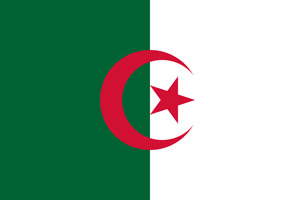 Algeria Courtesy flag