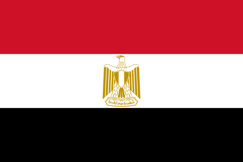 Egypt Courtesy flag