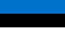 Estonia Courtesy flag