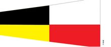 Numeral pennant 9 Nine