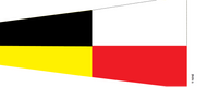 Numeral pennant 9 Nine