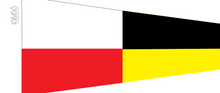 Numeral pennant 9 Nine