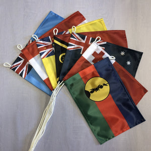 LAIVAA Courtesy Flags set - South Pacific Islands