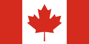 Canada Courtesy flag