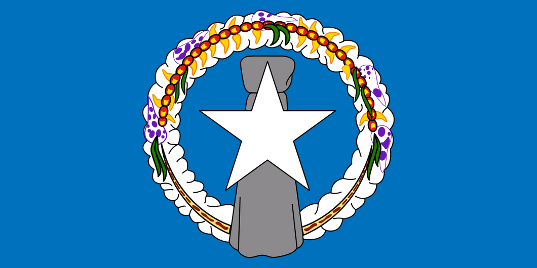Northern Mariana Islands Courtesy flag