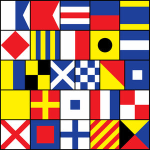 LAIVAA International maritime signal flags set