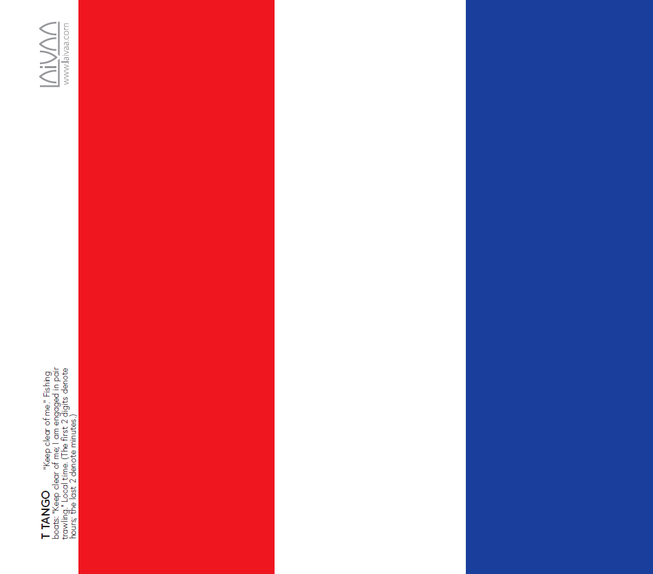 Code flag T Tango